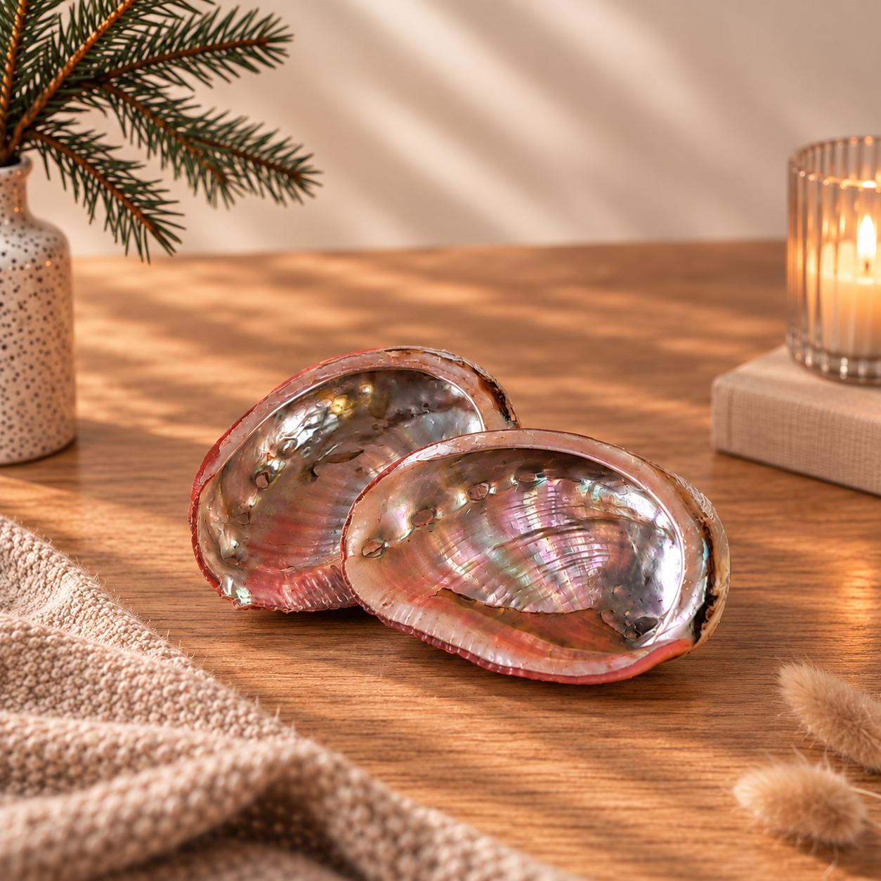 Edelstenen adventskalender met verzameling kristallen en mineralen