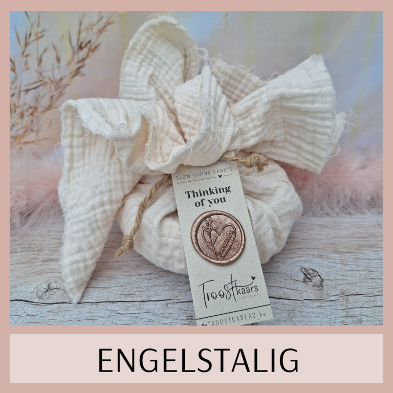 Engelstalige troost attenties Troostcadeau