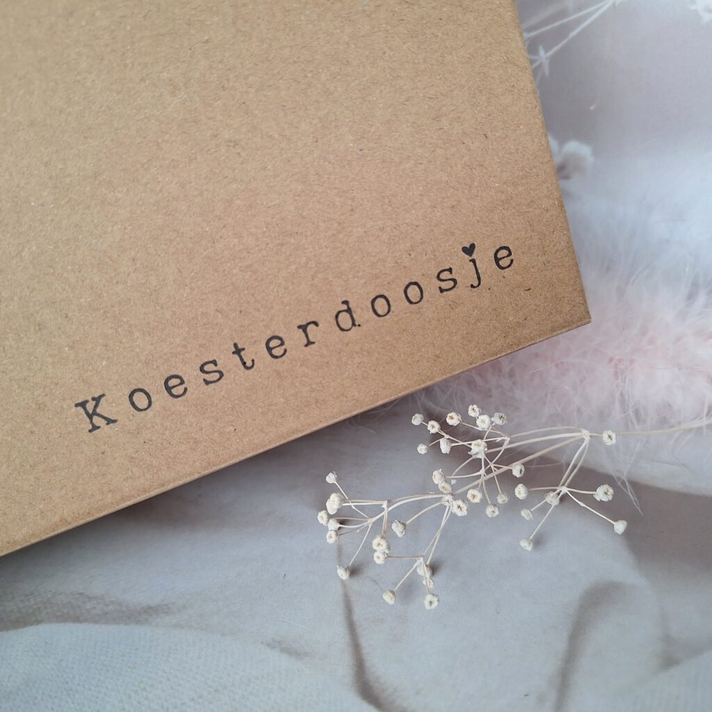 Troostgeschenk bewaardoosje voor herinneringen