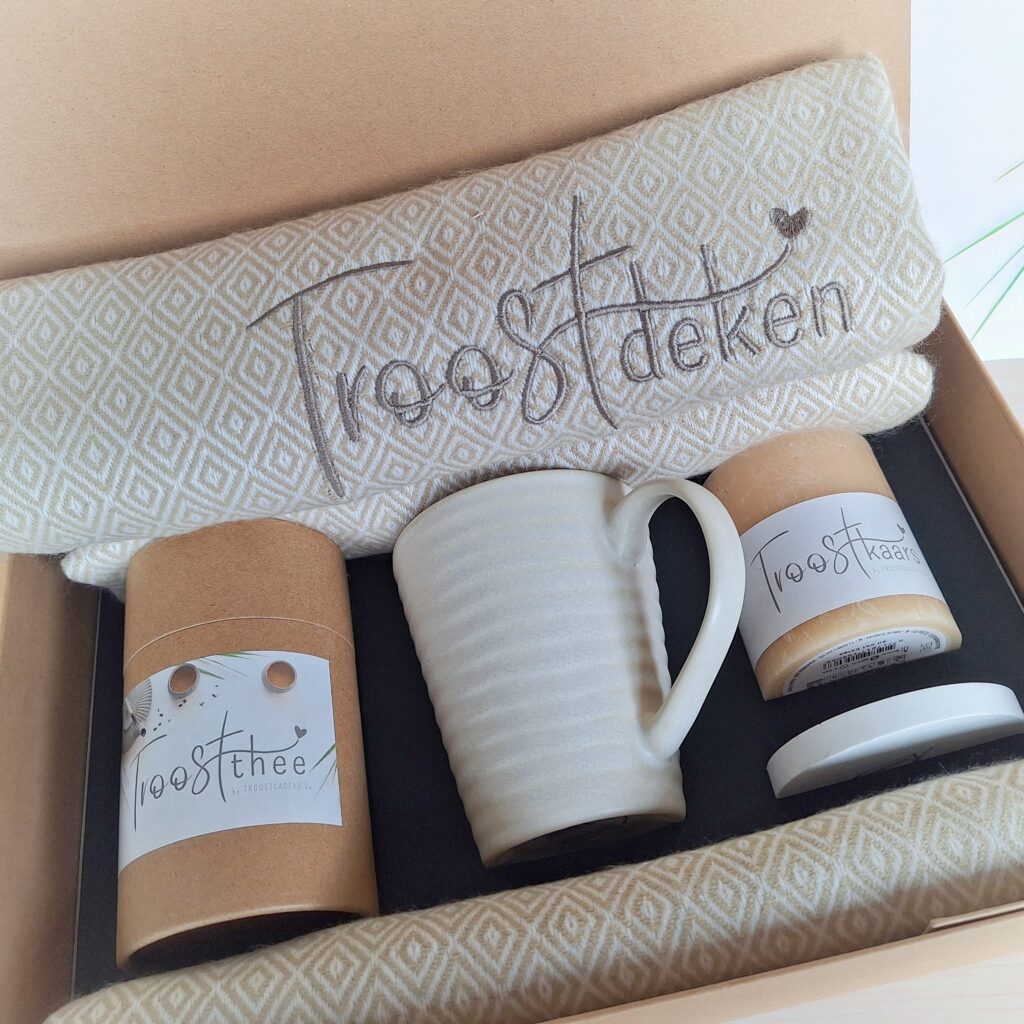 Troostdoos gevuld met Troostdeken