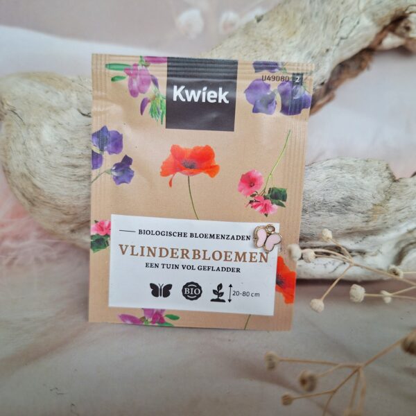 bloemenzaden vlinderbloemen + bedeltje