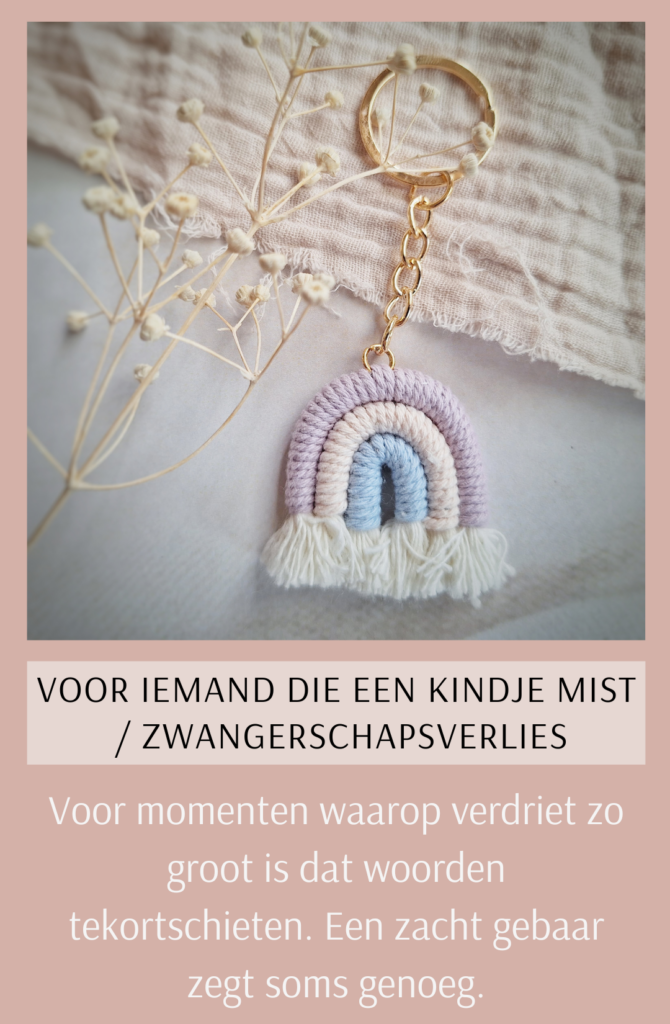 Troostcadeau na verlies kind, zwangerschapsverlies